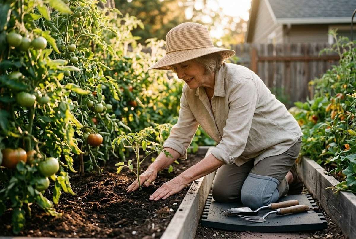 My Knees Quit Before My Tomatoes Did: Gardening at 70 With Arthritis (and Without Apology)