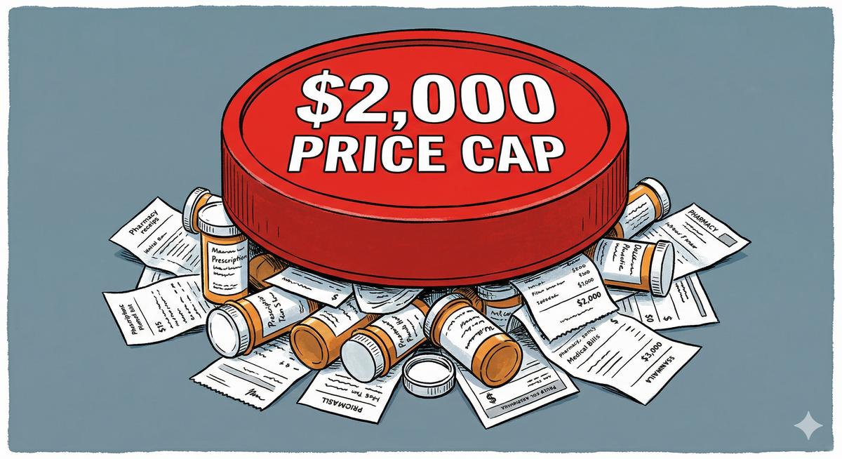 The $2,100 Prescription Drug Cap: How Medicare's 2026 Out-of-Pocket Limit Works